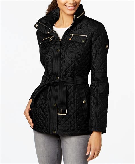 macy's michael kors coats for women|mk women jacket.